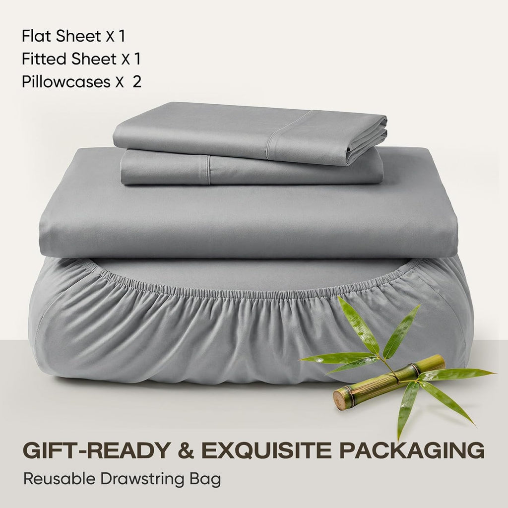 Real 100% Viscose Derived from Bamboo Sheets Set