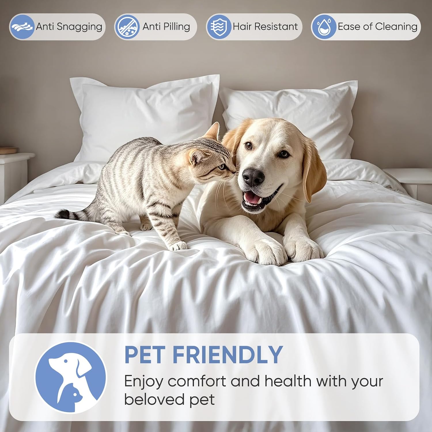1200 TC 100% Egyptian Long-Staple Cotton Sheets