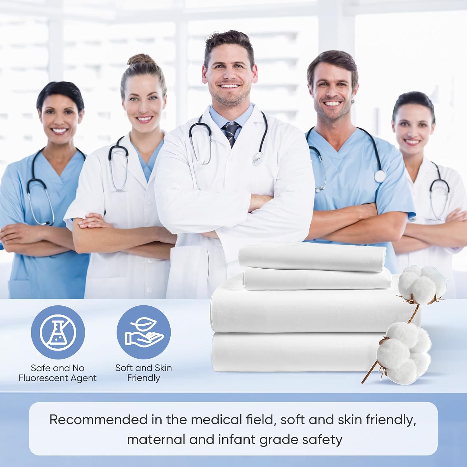 1200 TC 100% Egyptian Long-Staple Cotton Sheets