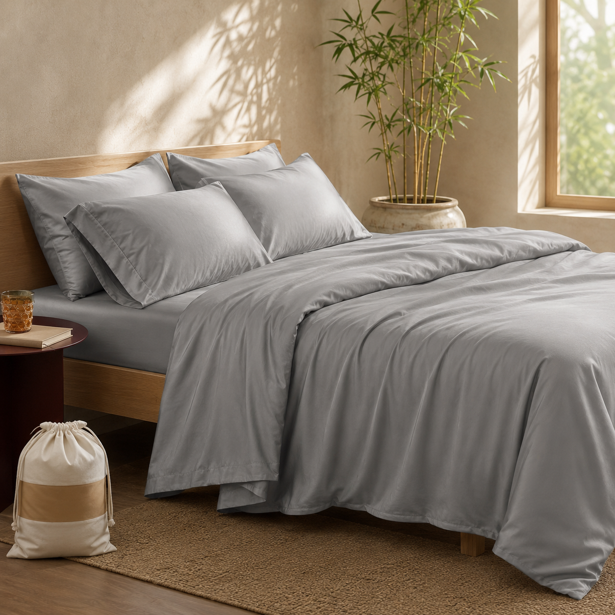 TWK® Real 100% Viscose Derived from Bamboo Sheets Set