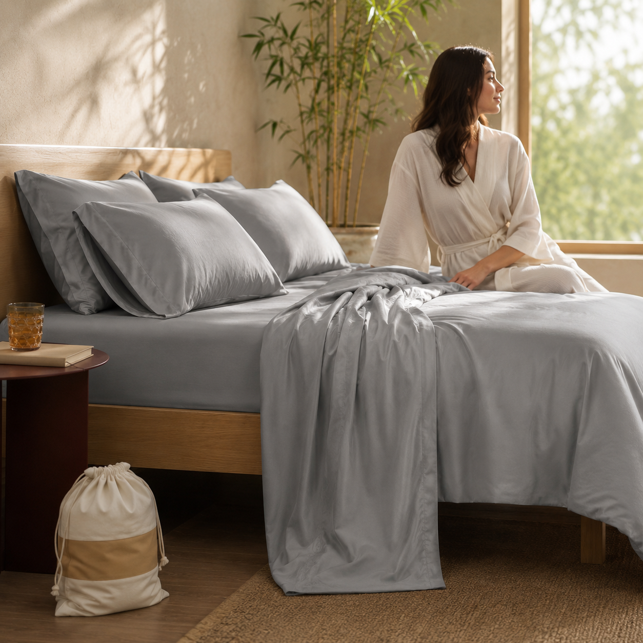 TWK® Real 100% Viscose Derived from Bamboo Sheets Set