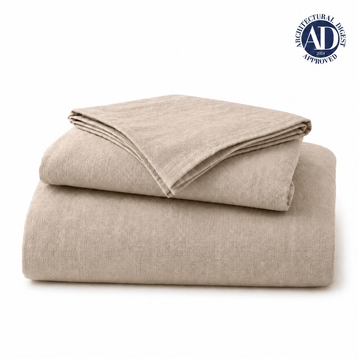 100% Pure French Flax Linen Blend Duvet Cover Set