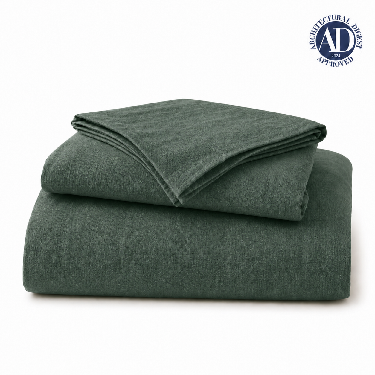 100% Pure French Flax Linen Blend Duvet Cover Set