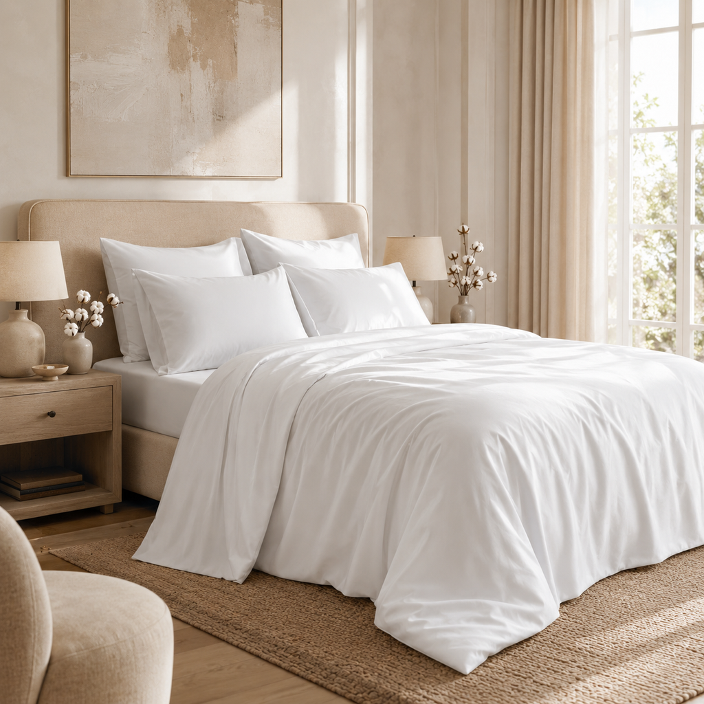 TWK® 1200 TC 100% Egyptian Long-Staple Cotton Sheets