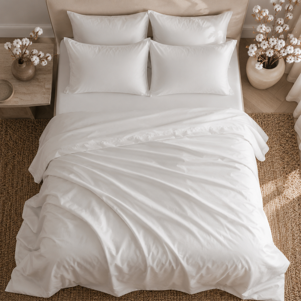 TWK® 1200 TC 100% Egyptian Long-Staple Cotton Sheets