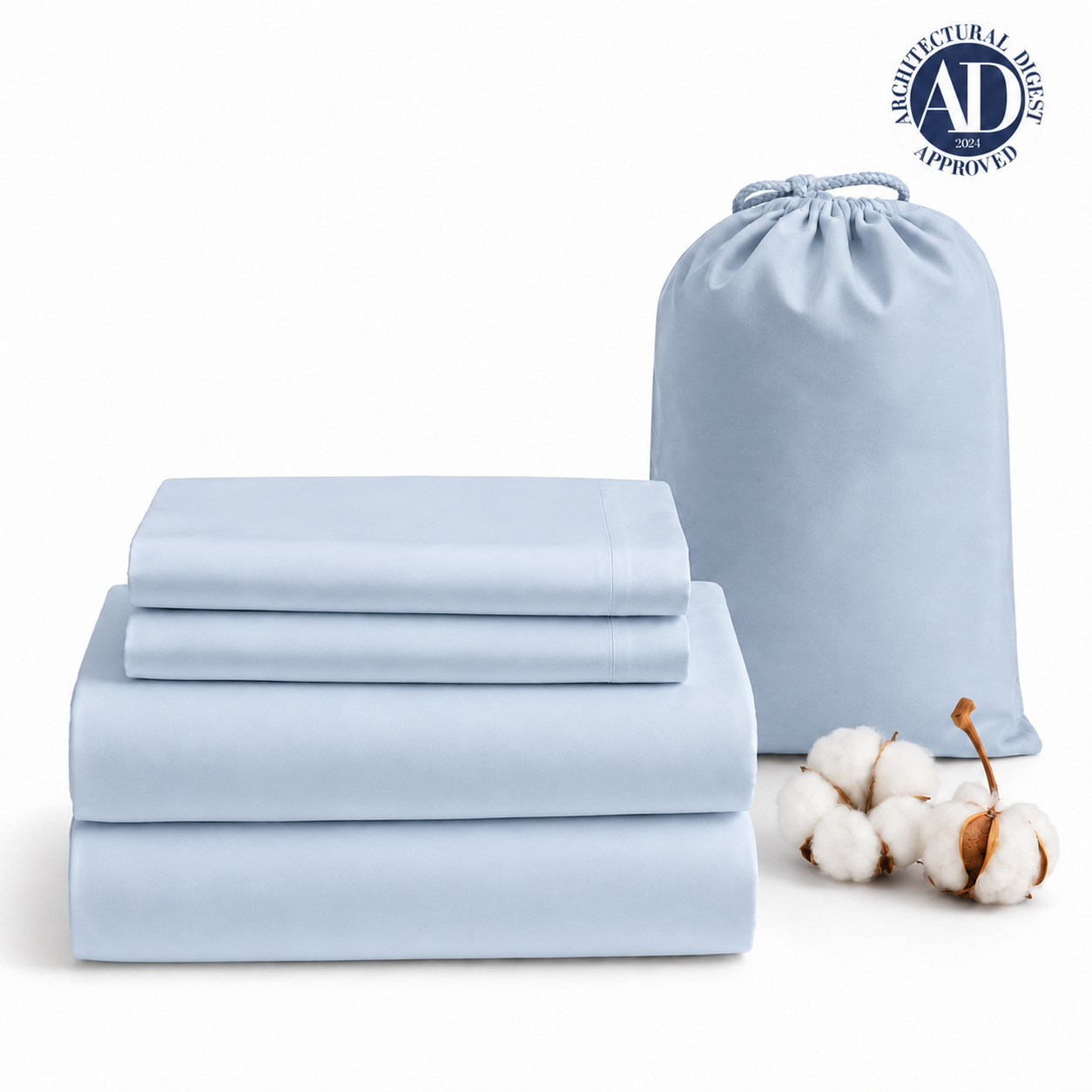 TWK® 1200 TC 100% Egyptian Long-Staple Cotton Sheets