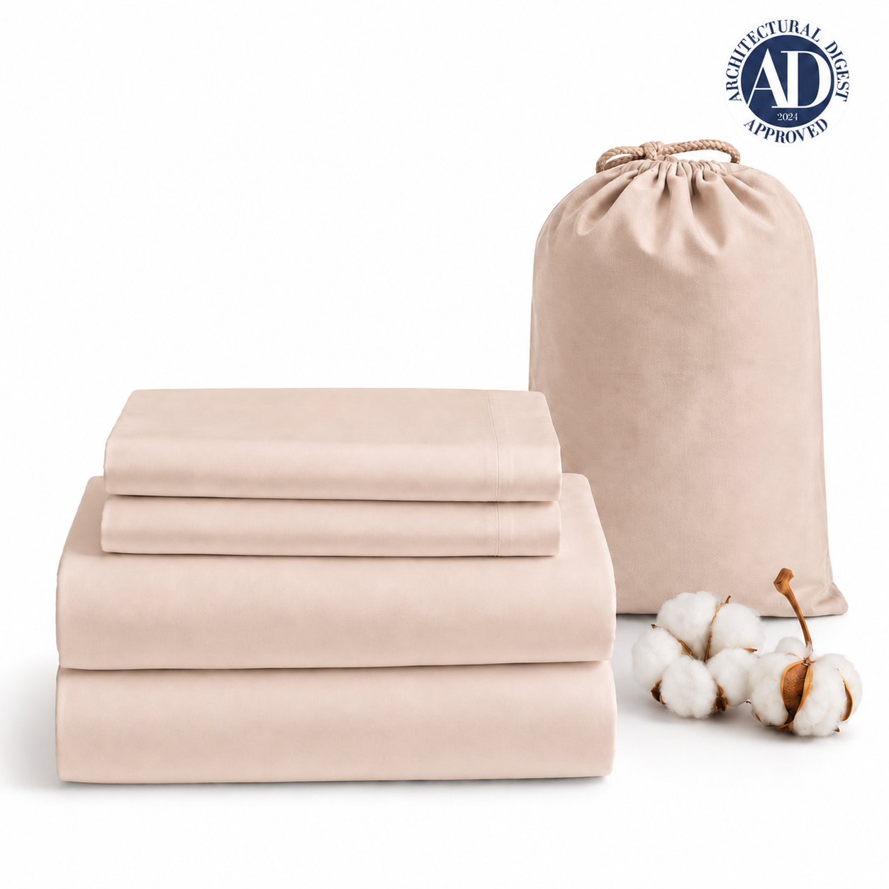 TWK® 1200 TC 100% Egyptian Long-Staple Cotton Sheets